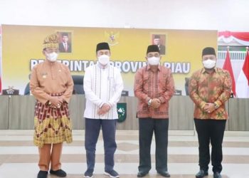 Pemkab Tanjab Barat Gelar Audensi dengan Provinsi Riau