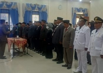 Bupati Tanjabbar Lantik Pejabat Eselon II & III