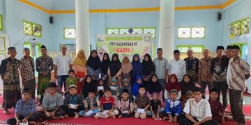 Puluhan Anak Yatim Solsel Dapat THR PTP Nusantara VI