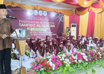 Bupati Merangin Hadiri Wisuda Ponpes Al Quran Ar Rosidun Nafi