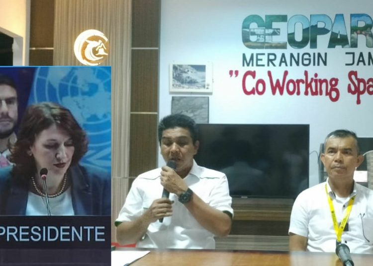 Geopark Merangin Ditetapkan Sebagai UGG