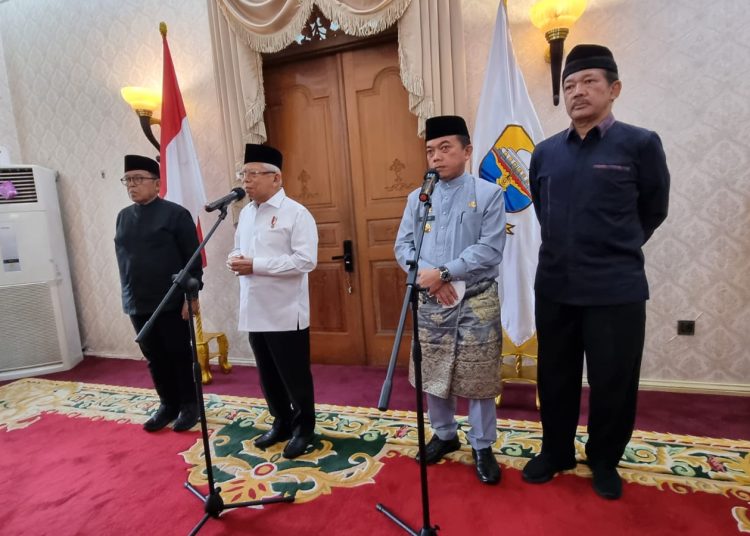 Wapres Ma’ruf Amin Hadiri Pengukuhan KDEKS Provinsi Jambi