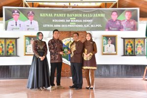 Kenal pamit Dandim 0415/ Jambi bersama Pemerintah Daerah Batang Hari