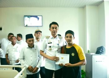 Pj.Bupati Muaro Jambi Salurkan Bantuan Korban Lakalaantas