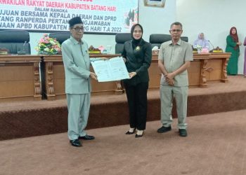 Paripurna Persetujuan Ranperda APBD Tahun Anggaran 2022