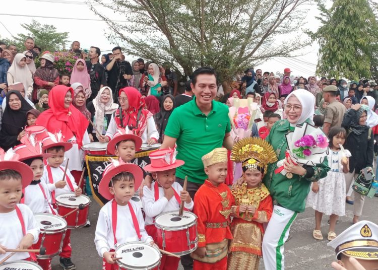 Pemkab Batanghari Gelar Pawai Pembangunan