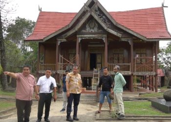 Meriahkan STQ Tingkat Nasional di Provinsi Jambi, H Mukti Pastikan Anjungan Merangin Mantap