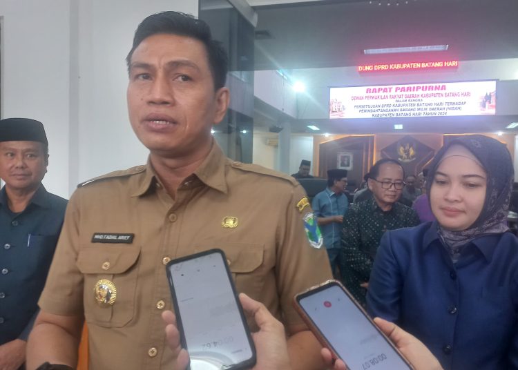 Bupati Batanghari Himbau Para Kades Pro Aktif Terhadap Dampak Banjir