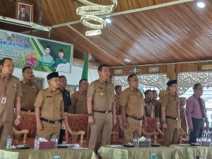 Bupati Muhammad Fadhil Arief bersama OPD Kabupaten Batanghari