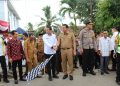Bupati Fadhil Arief Hadiri Pelepasan Pendistribusian Logistik Pemilu