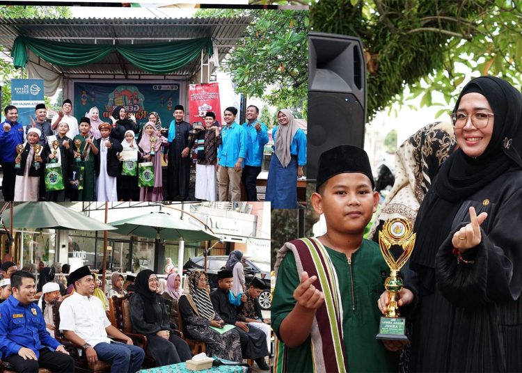 Bunda Paud Kabupaten Batang Hari Zulva Fadhil menghadiri penutupan Gebyar Ramadhan KNPI