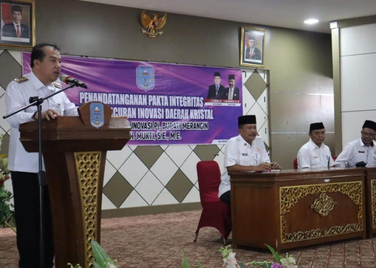 Pj Bupati Merangin Luncurkan Inovasi Desa Kristal