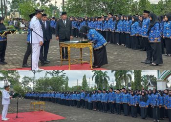 Bupati Fadhil Arief Melantik 846 Pegawai Pemerintah dengan PPPK