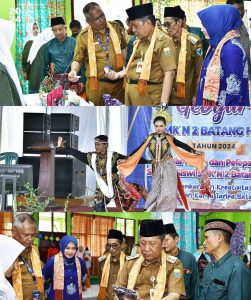 Wagub & Wabup Batanghari meninjau karya anak SMK