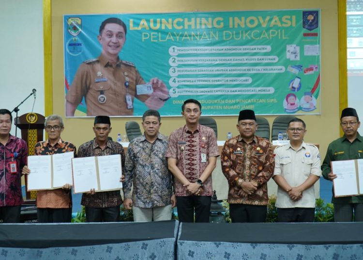 Launching Inovasi Dinas Dukcapil Kabupaten Muaro Jambi