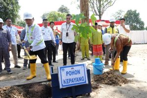 Tegak Tiang Tuo pembangunan di KCBN Muarajambi