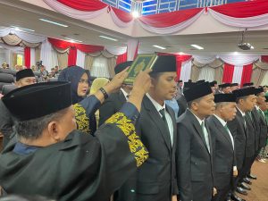 Sebanyak 35 anggota DPRD Kabupaten  Batang Hari yang terpilih priode masa jabatan 2024-2029 resmi dilantik 