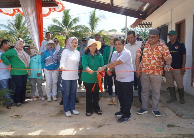 PT Perkebunan Nusantara IV (PTPN IV) Regional 4 meresmikan lapangan tennis baru yang berlokasi di dekat perumahan karyawan Unit Usaha Batanghari