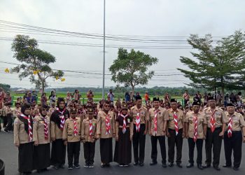 Hari Pramuka tahun 2024 Pemkab Batang Hari Kwartir Cabang Gerakan Pramuka Batanghari menggelar pesta siaga