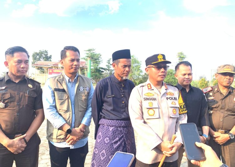 Polres Batang Hari menggelar Latihan SISPAM KOTA dalam rangka Pengamanan Pilkada Serentak 2024