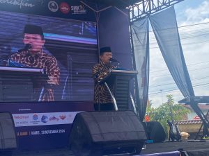 Saya memberikan apresiasi yang setinggi-tingginya atas kegiatan exhibition serta perayaan Hari Guru yang digelar oleh SMK Negeri 2 Kota Jambi