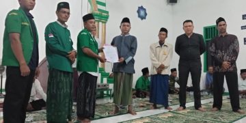 Ketua PAC GP ANSOR TUNGKAL ULU Sahabat M.Burhanudin berkoordinasi ke pihak PT.TIGA PILAR GUNUNG BATU yang direspon