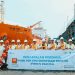 Direktur Pemasaran dan Komersial PT Perkebunan Nusantara IV (PTPN IV) PalmCo Ryanto Wisnuardy saat melepas pengapalan perdana 10.000 ton CPO bersertifikasi RSPO SG senilai USD9 juta dari pelabuhan Pelindo Dumai, Riau, dengan tujuan akhir Italia. Ia mengatakan Pengiriman CPO bersertifikasi RSPO SG tersebut merupakan yang pertama dan menjadi tonggak sejarah di PTPN IV PalmCo yang diproduksi Regional III Riau.