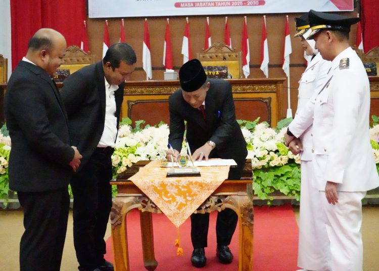 Sertijab Bupati dan Wakil Bupati