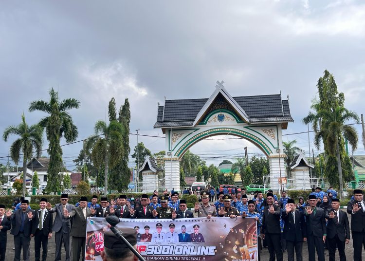 Pemerintah Kabupaten Batanghari laksanakan Pemberantasan deklarasi judi online bersama Stakeholder pemerintah daerah Batanghari