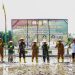 Danrem 042/Gapu Brigjen TNI Heri Purwanto, S.E., M.Sc bersama Gubernur Jambi Dr. H. Al Haris, S.Sos., M.H ini, Kodim 0416/Bute melaksanakan kegiatan penanaman padi secara serentak di dua lokasi berbeda