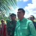 Bupati Batanghari Muhammad Fadhil Arief melaksanakan penanaman padi serentak di seluruh wilayah Provinsi Jambi