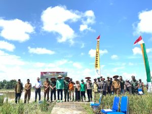 Untuk Batanghari sebenarnya sudah dimulai ya tahun 2025 ini, jadi kita bersama Dandim dan jajaran sampai saat ini sudah berhasil bersama semua petani menanam 2.857,4 Ha
