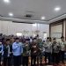 Bupati Muaro Jambi Bambang Bayu Suseno secara resmi melepas keberangkatan jema'ah haji