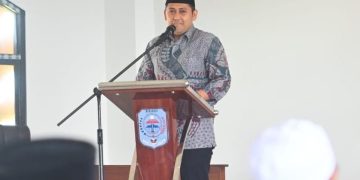 Ajakan berhijrah tersebut, sebagaimana dikatakan bupati pada sambutan acara peringatan tahun baru Islam 1447 H