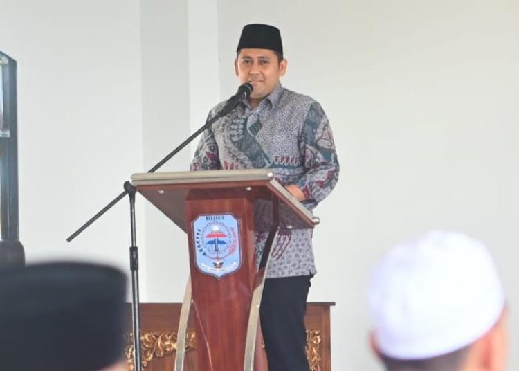 Ajakan berhijrah tersebut, sebagaimana dikatakan bupati pada sambutan acara peringatan tahun baru Islam 1447 H