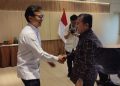 Gubernur Jambi, Dr. H. Al Haris, S.Sos, MH bersama para Bupati dan Wali Kota se-Provinsi Jambi melakukan audiensi dengan Menteri Kesehatan Republik Indonesia, Budi Gunadi Sadikin