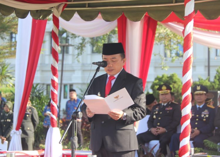 Gubernur Jambi Dr. H. Al Haris, S.Sos., MH menyebutkan bahwa Pancasila sebagai landasan fundamental dalam kehidupan berbangsa dan bernegara