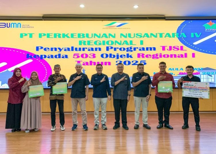 Holding Perkebunan PTPN III (Persero) melalui Subholding PTPN IV PalmCo, terus mempertegas peran sosialnya di tengah masyarakat