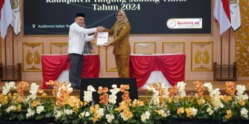 Untuk kedelapan kalinya BPK RI memberikan opini Wajar Tanpa Pengecualian (WTP) atas kinerja pengelolan keuangan Pemkab Tanjung Jabung Timur