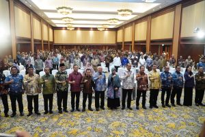 Sakti Wahyu Trenggono menyampaikan bahwa salah satu kunci keberhasilan program Ekonomi Biru adalah penataan ruang laut melalui pengaturan perencanaan, pemanfaatan, pembinaan dan pengendalian pemanfaatan ruang serta komitmen bersama pemangku kepentingan dalam melaksanakan penataan ruang laut melalui peningkatan sumber daya manusia, penyamaan persepsi serta perumusan strategi teknis yang aplikatif
