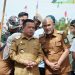 Gubernur Al Haris juga memberikan apresiasi kepada masyarakat Jujuhan Ilir yang tetap mempertahankan lahan sawah ditengah gencarnya ekspansi kebun kelapa sawit