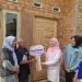 Hj. Hesti Haris meninjau langsung kondisi rumah yang telah selesai maupun yang masih dalam tahap penyelesaian akhir