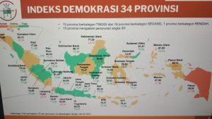 Capaian ini menjadi bukti bahwa kualitas demokrasi di Jambi semakin matang dan terus mengalami perbaikan signifikan. Indeks Demokrasi Indonesia sendiri merupakan instrumen nasional yang menilai kondisi demokrasi di daerah berdasarkan aspek kebebasan sipil, hak-hak politik, serta lembaga demokrasi