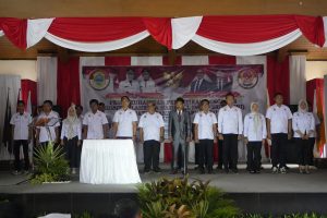 Bupati Dillah Hikmasari dalam sambutannya mengatakan, atas nama pemerintah daerah ia mengucapkan selamat atas dikukuhkan kepengurusan KONI Tanjab Timur