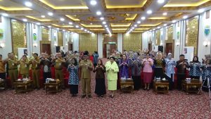 Hj. Hesti Haris juga menyampaikan, sejalan dengan arahan Kementerian Pendidikan, Pemerintah Provinsi Jambi juga terus memperkuat kerja sama lintas sektor