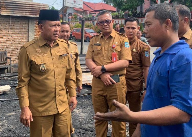 Santuni Keluarga Korban Kebakaran