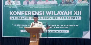 Konferwil ke-XII PW NU Provinsi Jambi dapat berjalan lancar, sukses dan hikmat sampai selesainya pemilihan kepengurusan PW NU Provinsi Jambi masa khidmat 2025-2030