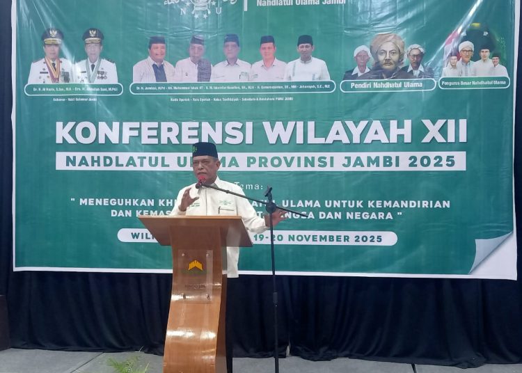 Konferwil ke-XII PW NU Provinsi Jambi dapat berjalan lancar, sukses dan hikmat sampai selesainya pemilihan kepengurusan PW NU Provinsi Jambi masa khidmat 2025-2030