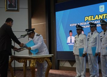 Adapun enam kades yang dilantik yakni Sargawi (Desa Limbur Merangin), Asmadi (Desa Pulau Baru), Ichan Danuri (Desa Pematang Kancil), Rudi Hartono (Desa Muara Jernih), Sayuti (Desa Mekar Limau Manis), dan Juli Hendra Saputra (Desa Muara Kibul)