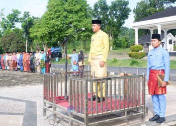 Wabup menyampaikan bahwa Provinsi Jambi yang saat ini berusia 69 Tahun patut disyukuri atas capaian pembangunan Provinsi Jambi yang mana merupakan usaha dan partisipasi dari semua pihak dalam menjalankan program pemerintah dan pelaksanaan pembangunan di segala bidang